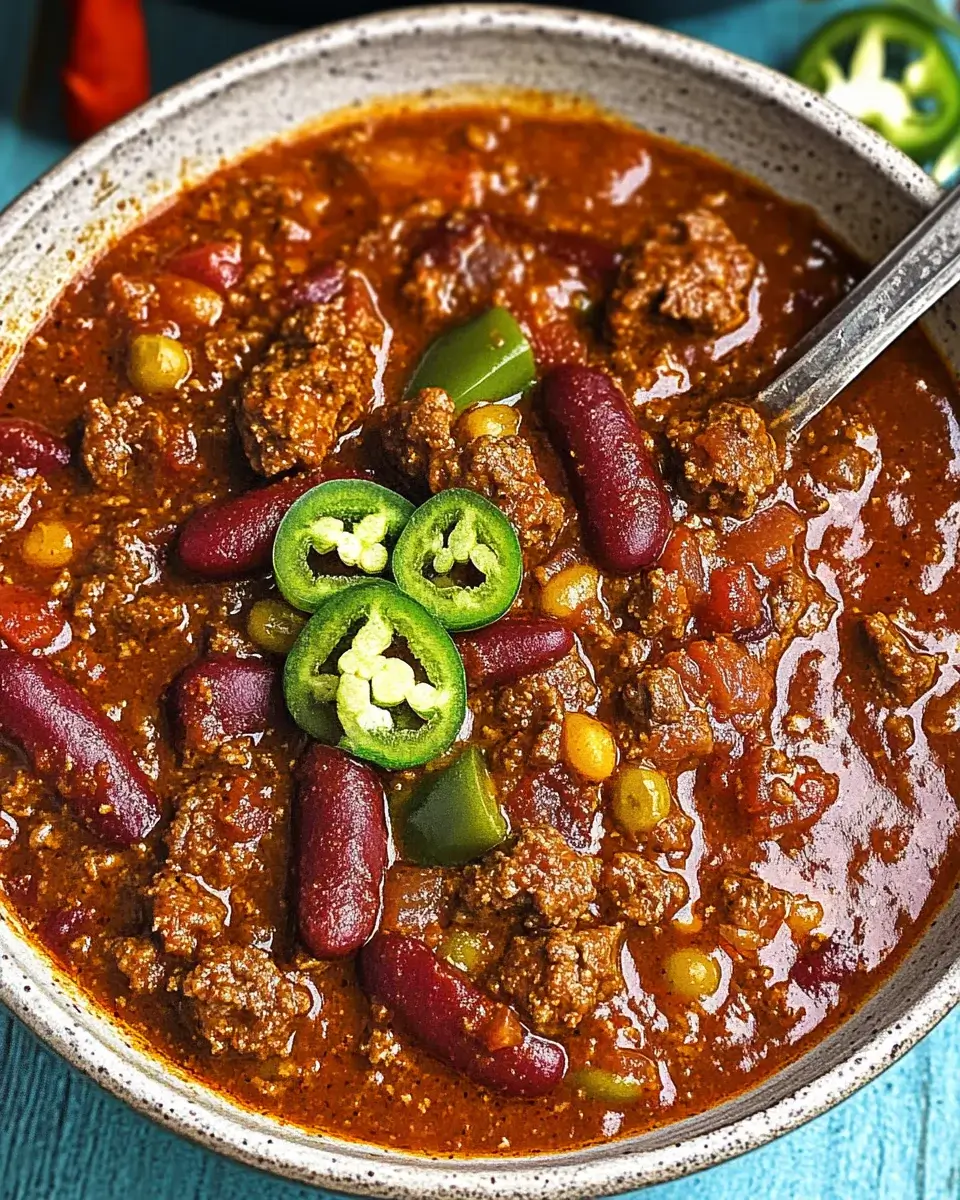 Short Rib and Chorizo Chili: Einfach unwiderstehlich lecker!