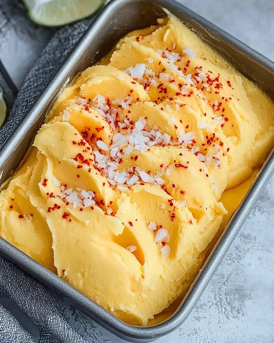 Chili Lime Mango Sorbet: Erfrischend und einzigartig!