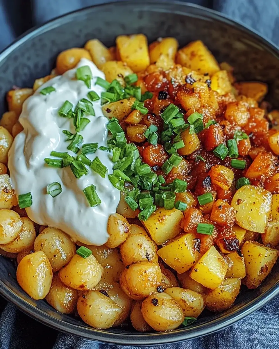 Kartoffel-Kichererbsen-Bowl: Ein gesundes Rezept entdecken!