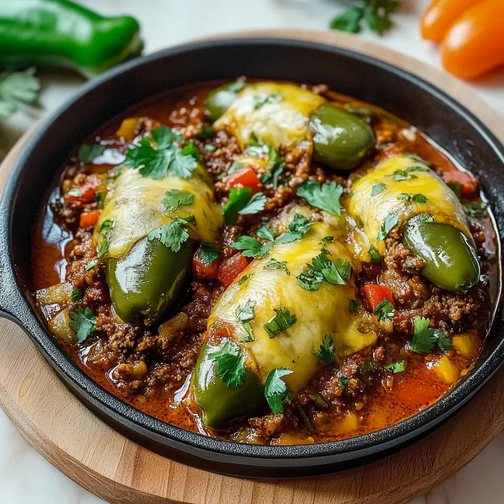 Picadillo & Cheese Chile Rellenos: So gelingt das Rezept!