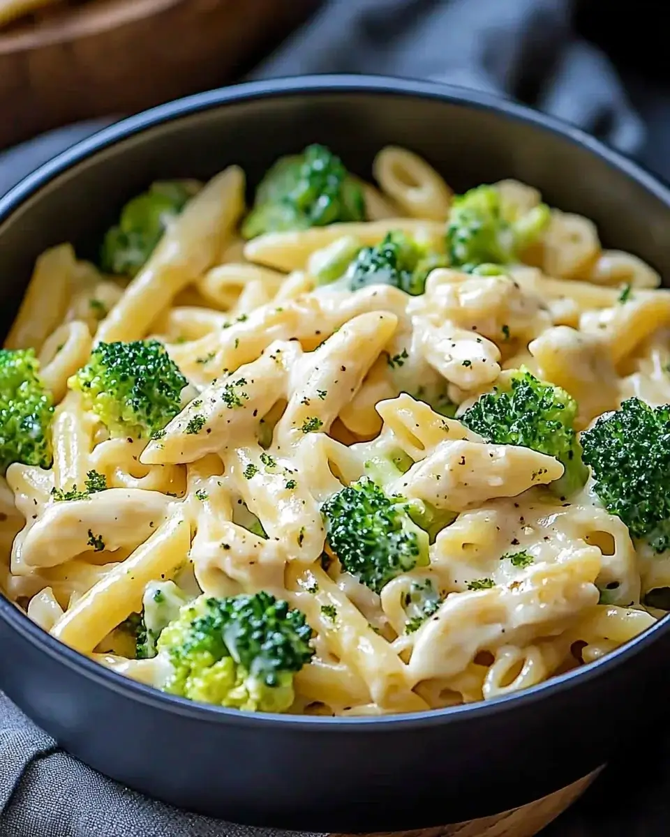 Cremige Hähnchen Brokkoli Pasta: So einfach gelingt's!