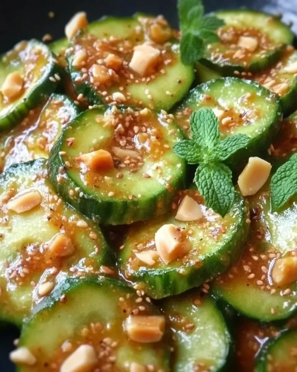 Cucumbers in Spicy Peanut Sauce: Erleben Sie diesen Genuss!