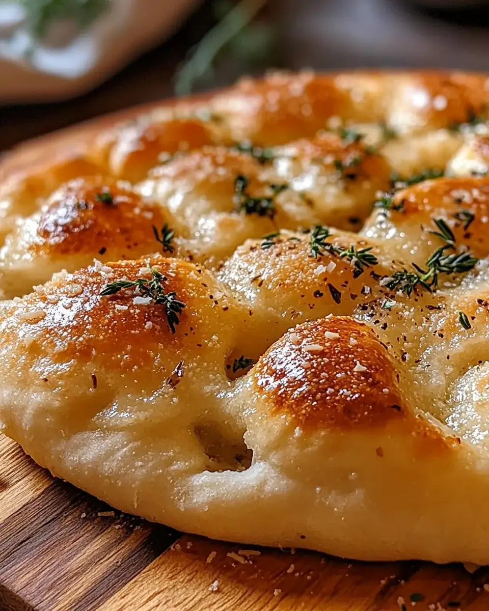 Knoblauch-Parmesan-Focaccia: Verführerisches Rezept entdecken!