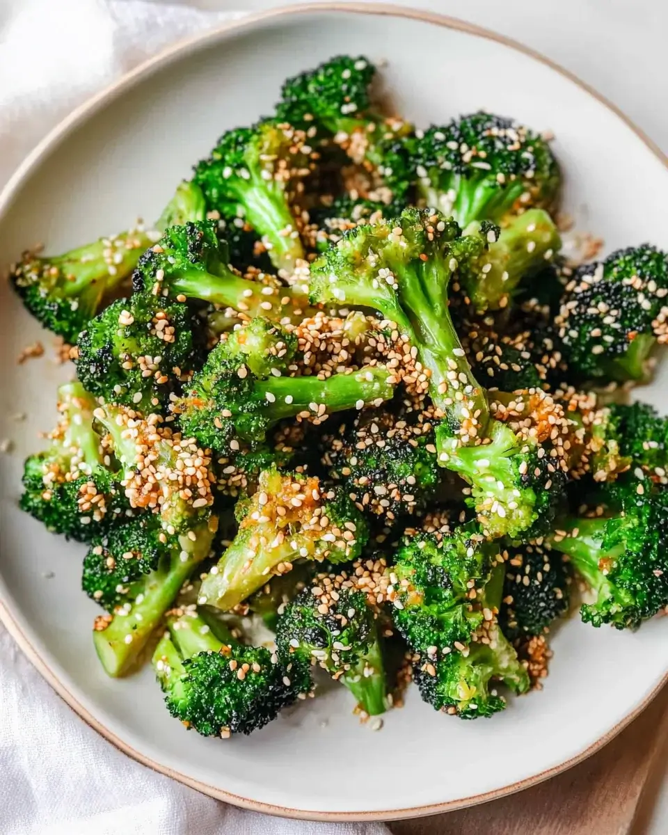 Gochujang-Sesame-Brokkoli: Ein schnelles Rezept entdecken!
