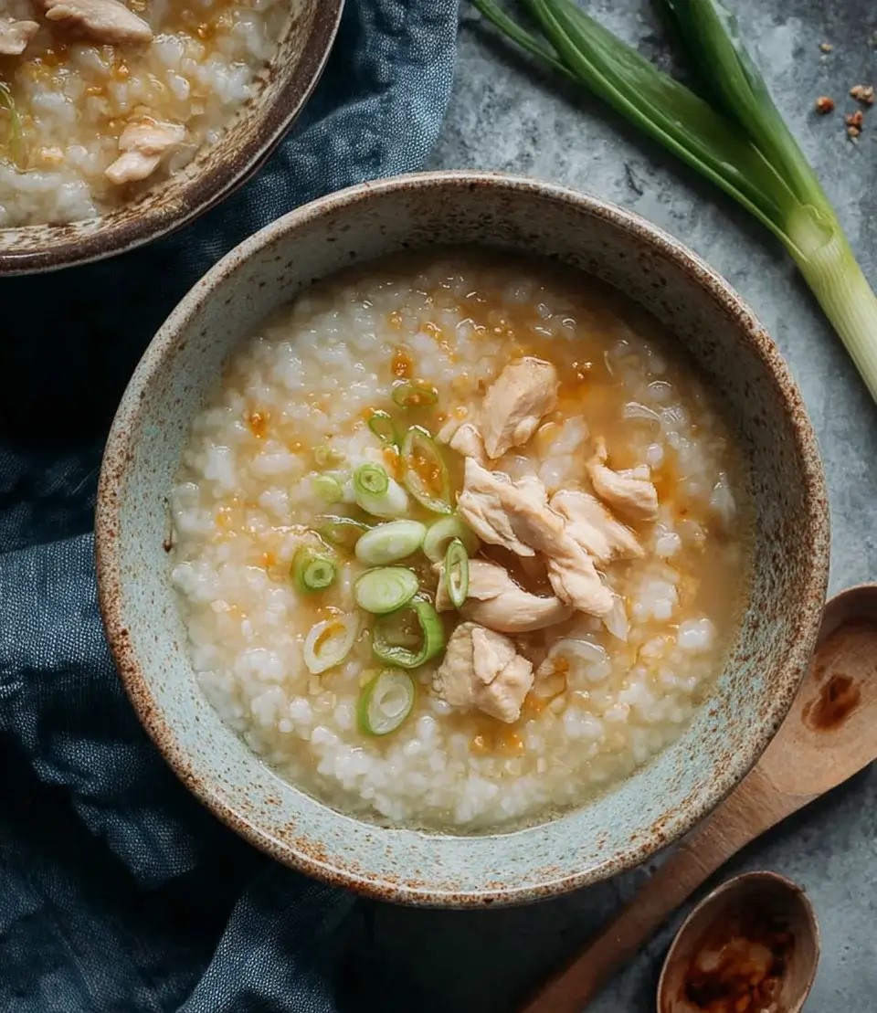 Hühner-Congee mit Gemüse: Ein einfaches Rezept entdecken!