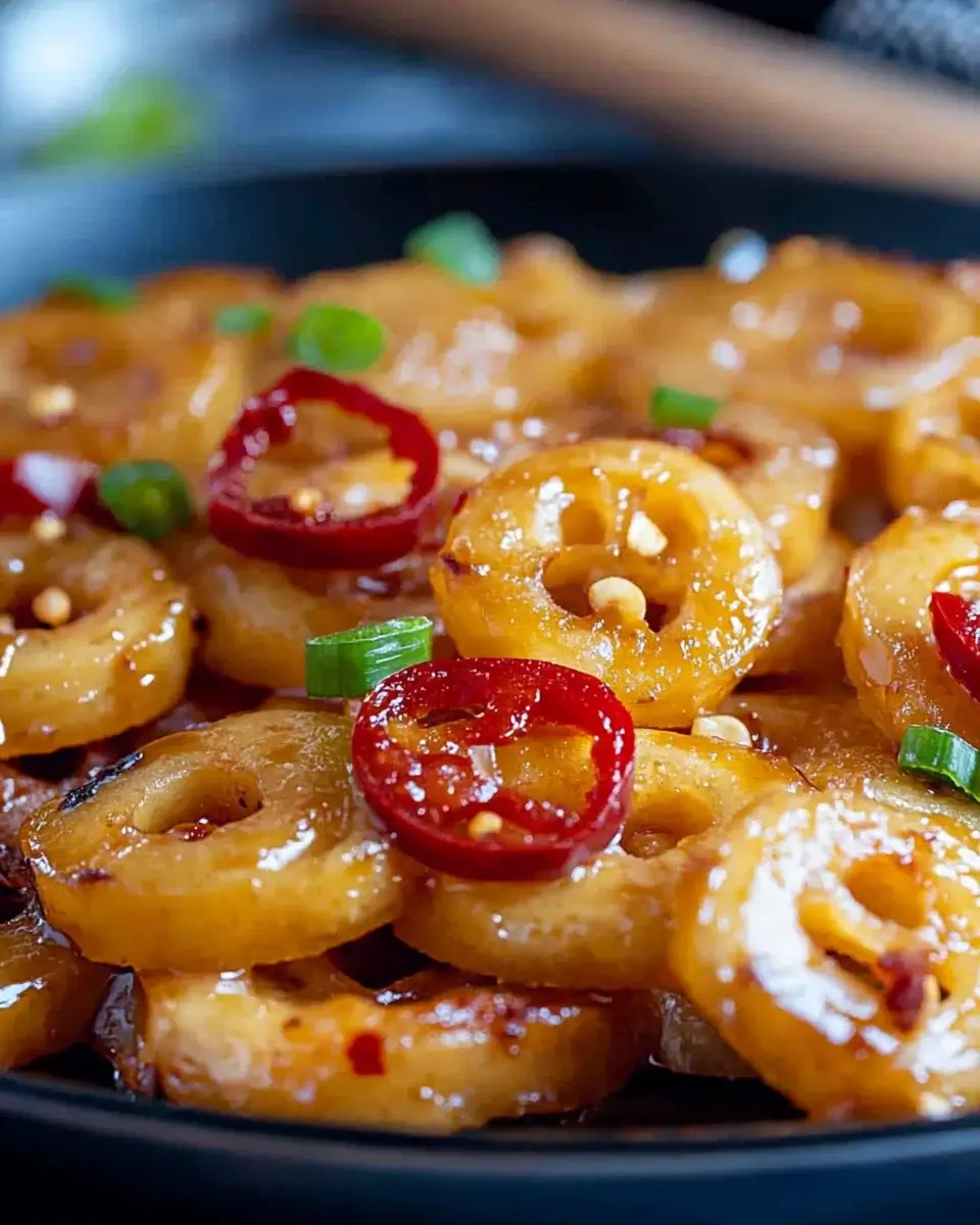 Knoblauch-Chili-Lotuswurzel-Pfanne: So gelingt sie perfekt!