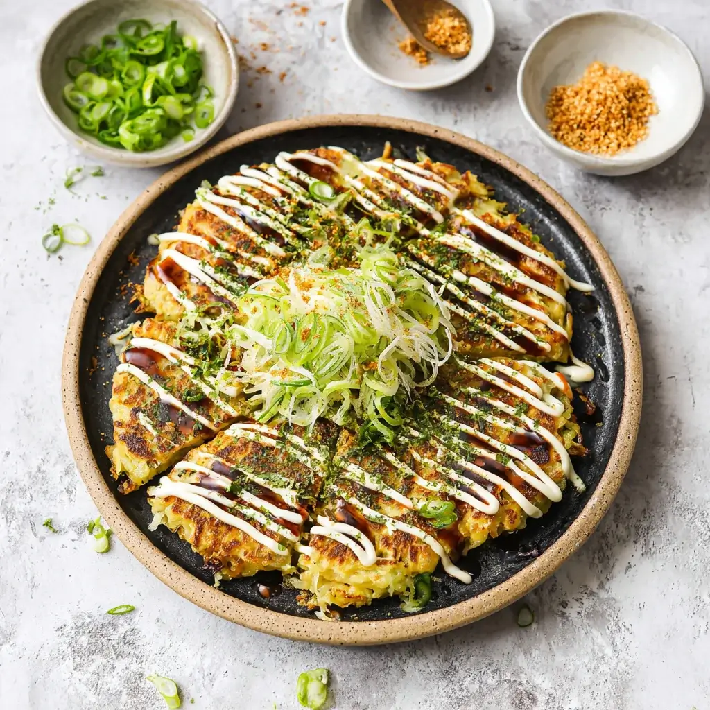 Okonomiyaki – Japanische Kohlpfannkuchen selbst machen!