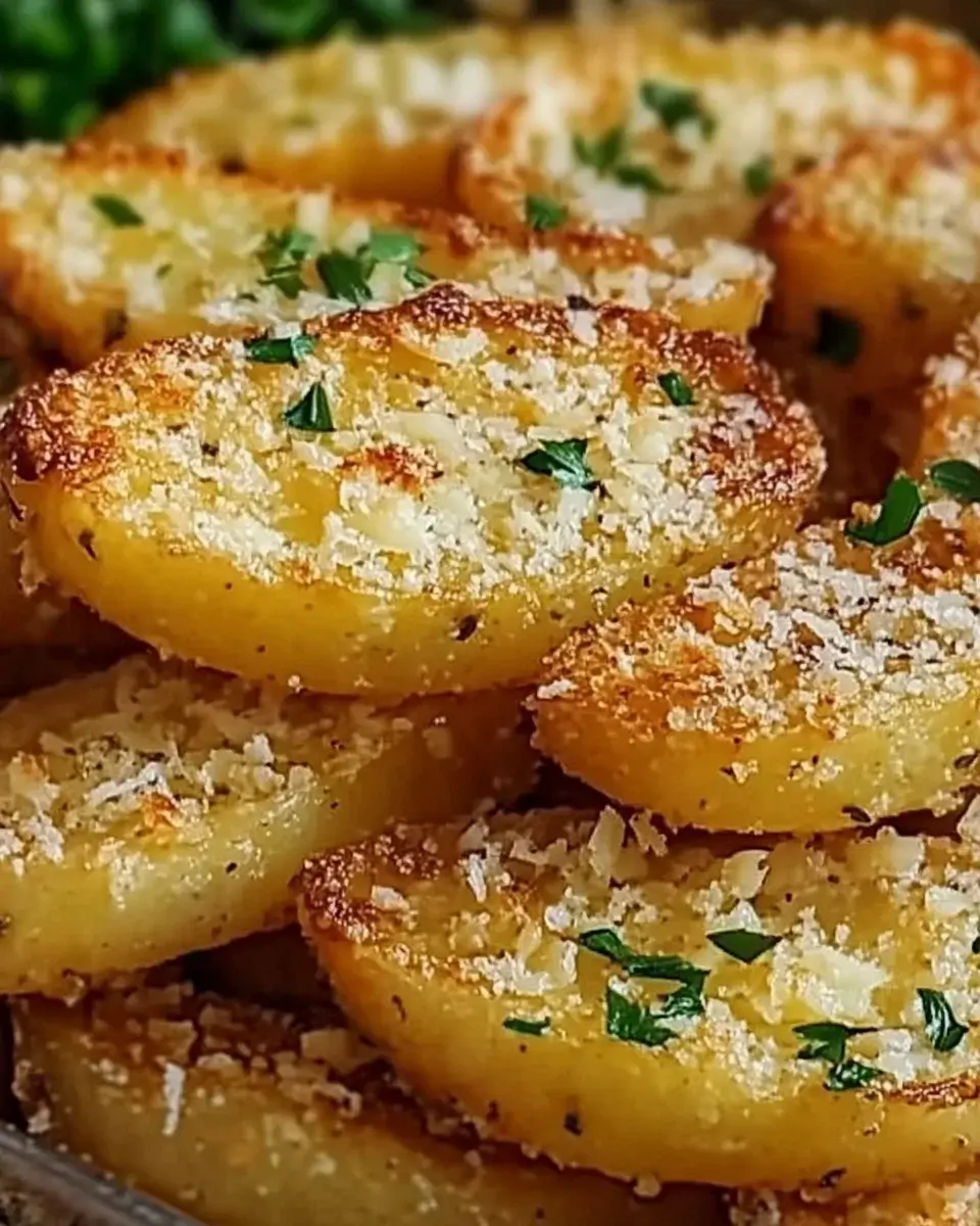 Baked Garlic Parmesan Potato Wedges: Perfekte Rezeptidee!