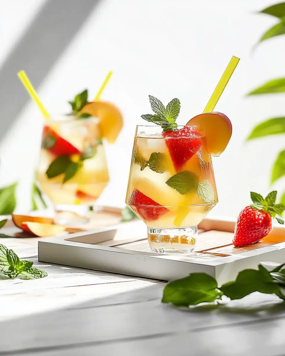 Weiße Sangria Fruchtig – Erfrischend und einfach zubereitet!