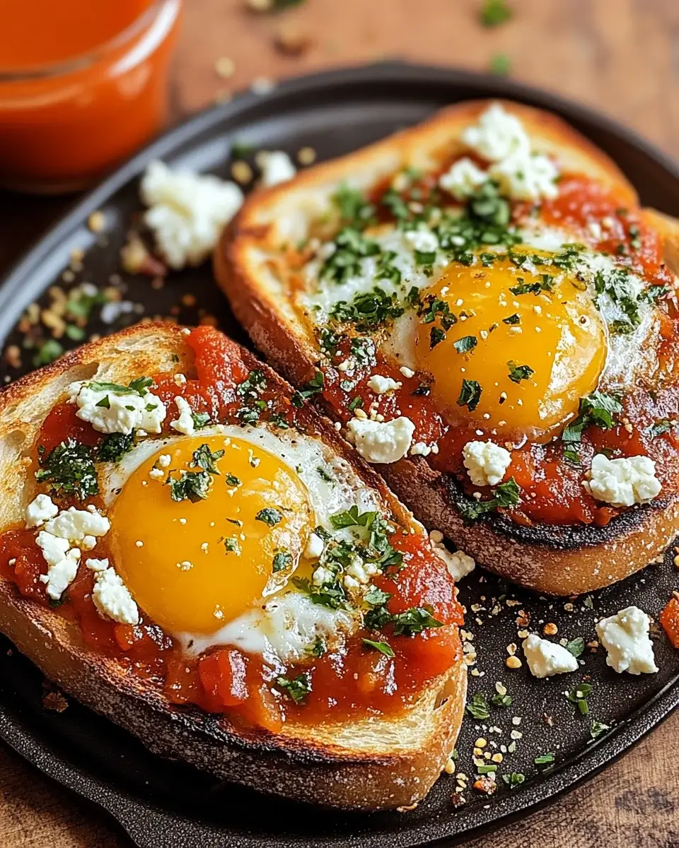 Shakshouka Toast: Genieße ein köstliches Rezept!