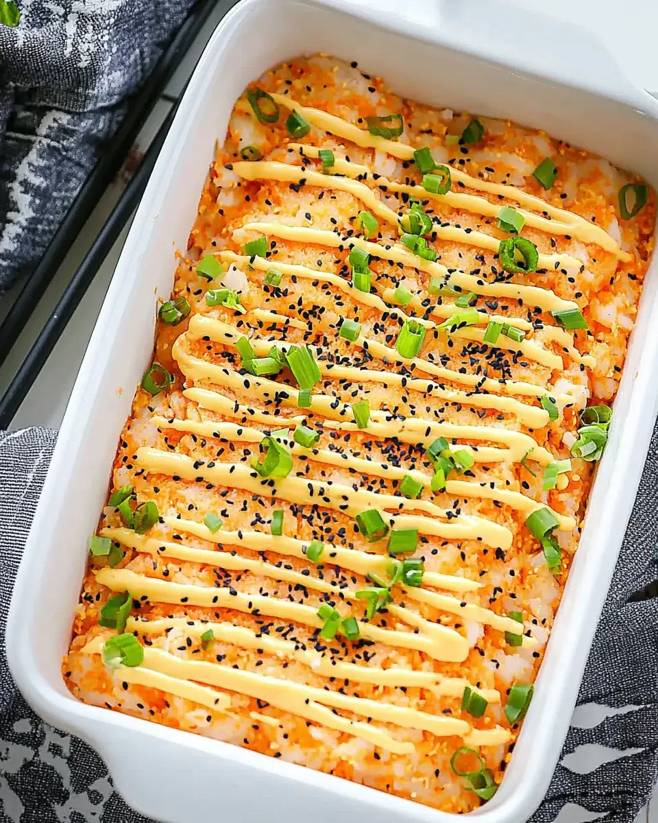 Lachs Sushi Auflauf: Einfaches Rezept für Gaumenfreuden!