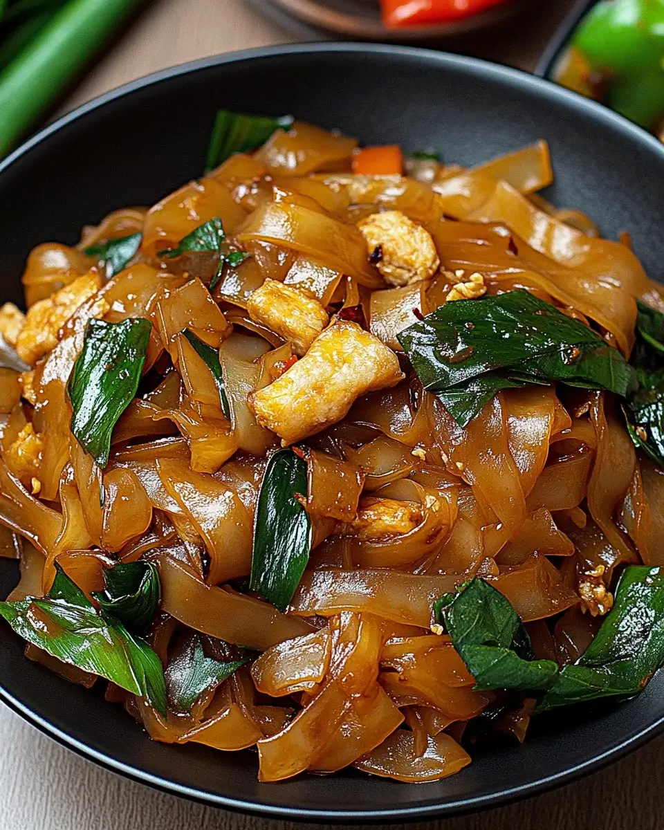 Thai Drunken Noodles: Das Rezept für echten Genuss!