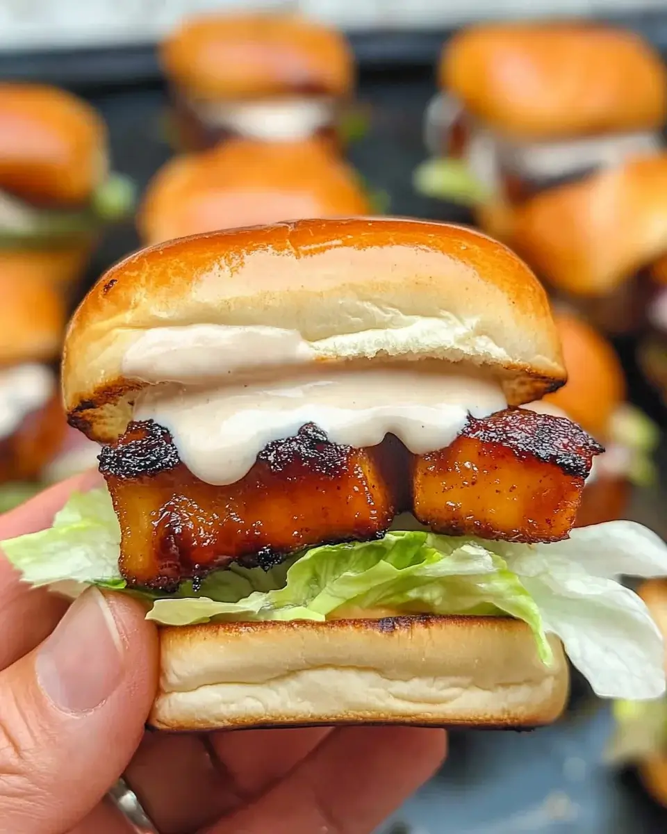 BBQ-Hühnchen-Slider mit Ranch-Dressing: So gelingt's!