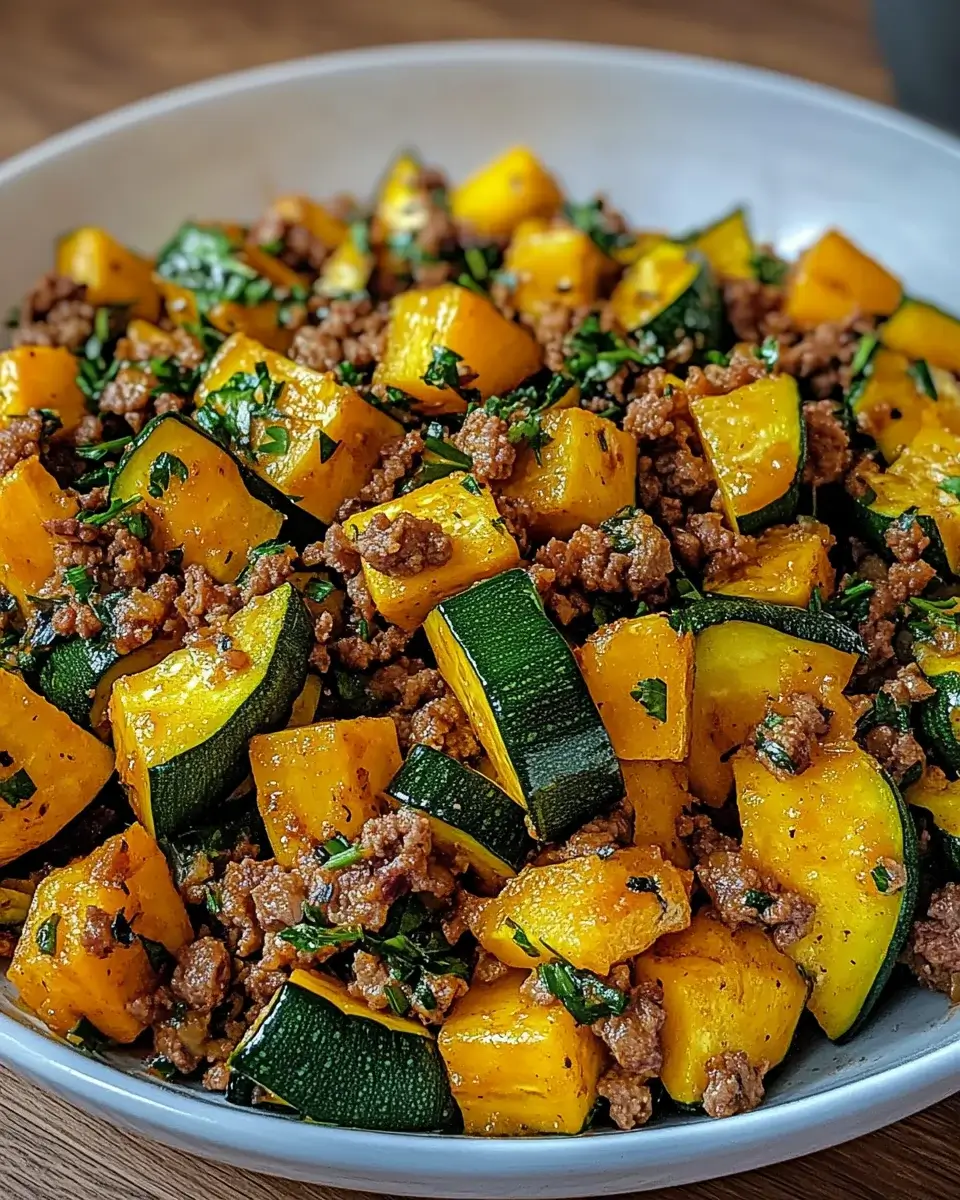 Herzhafter Zucchini-Kartoffel-Auflauf für gemütliche Abende!