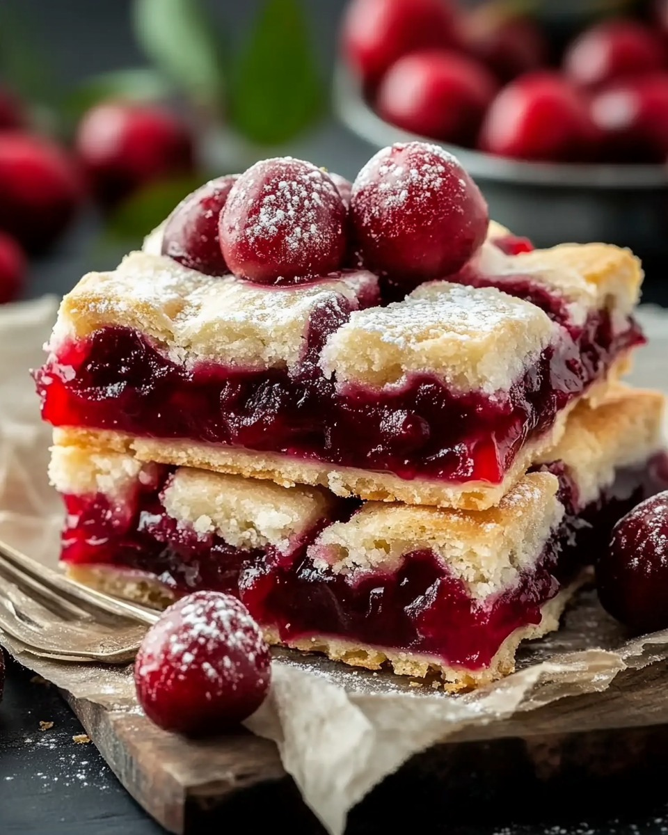 Kirschtörtchen-Riegel: Leckeres Rezept für Zwischendurch!