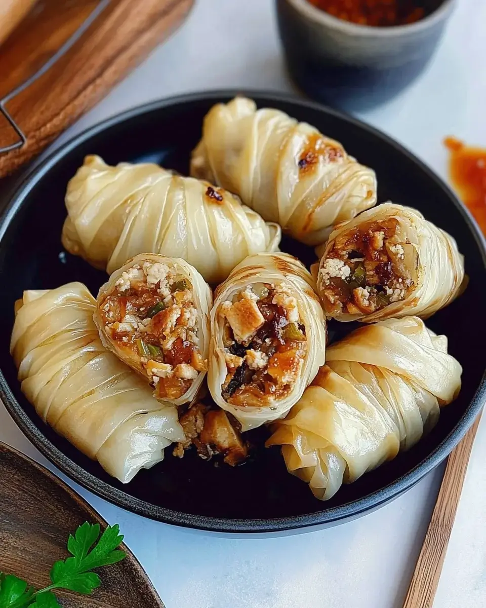 Kohlrouladen mit veganer Füllung: Gesund und lecker!