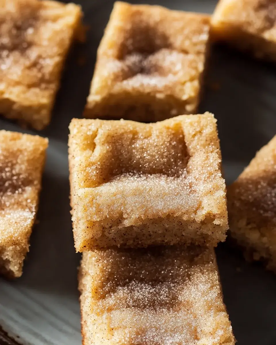 Zimtige Snickerdoodle-Riegel: So gelingen sie perfekt!