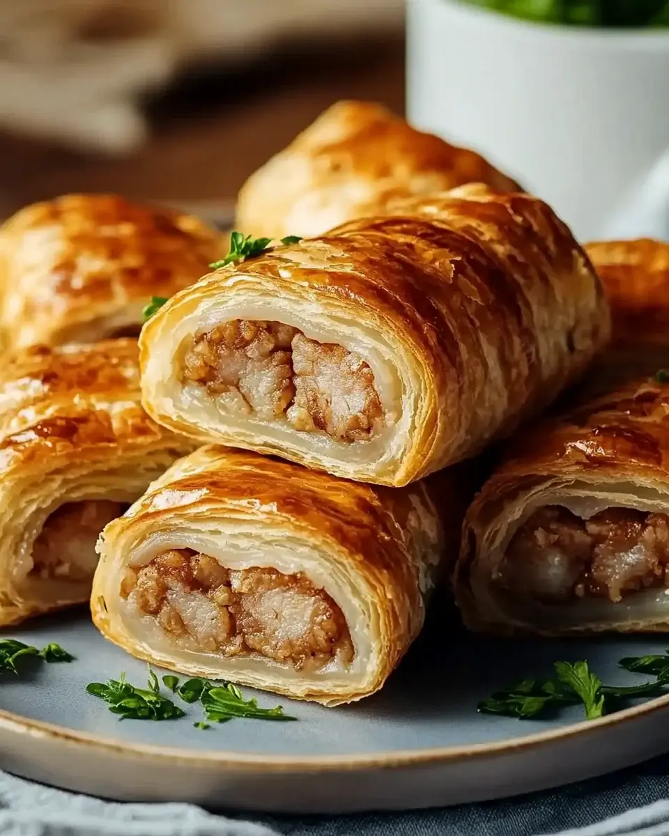 Zwiebel-Wurst-Röllchen: Einfache Rezepte zum Nachkochen!