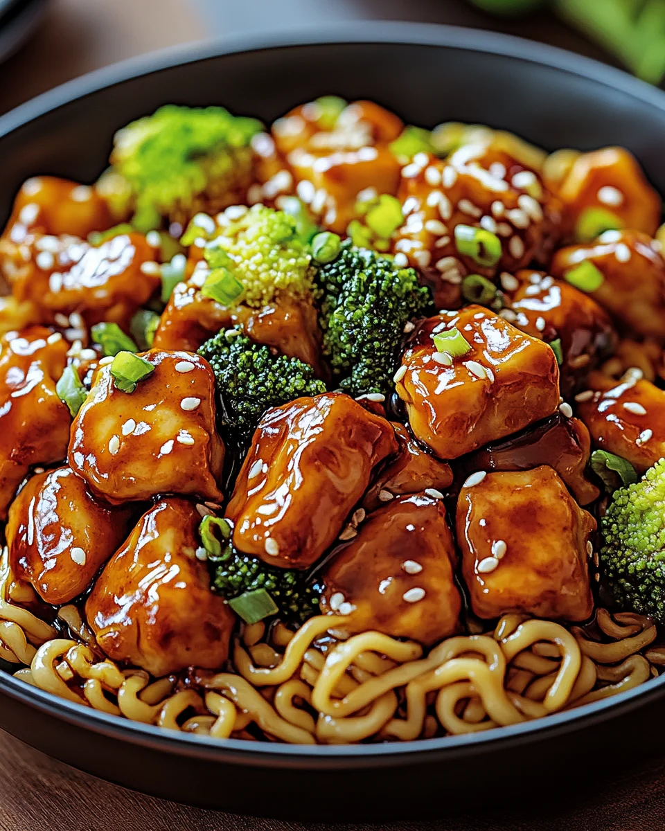 Chicken Teriyaki Noodles: Schnelles Rezept für Genuss!