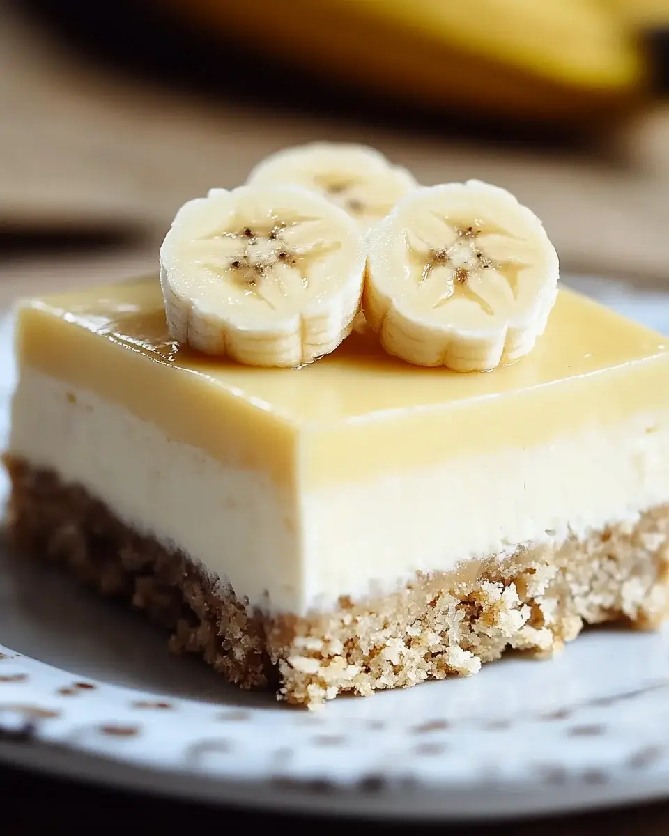 Banana Cream Cheesecake Bars: Ein unwiderstehliches Rezept!