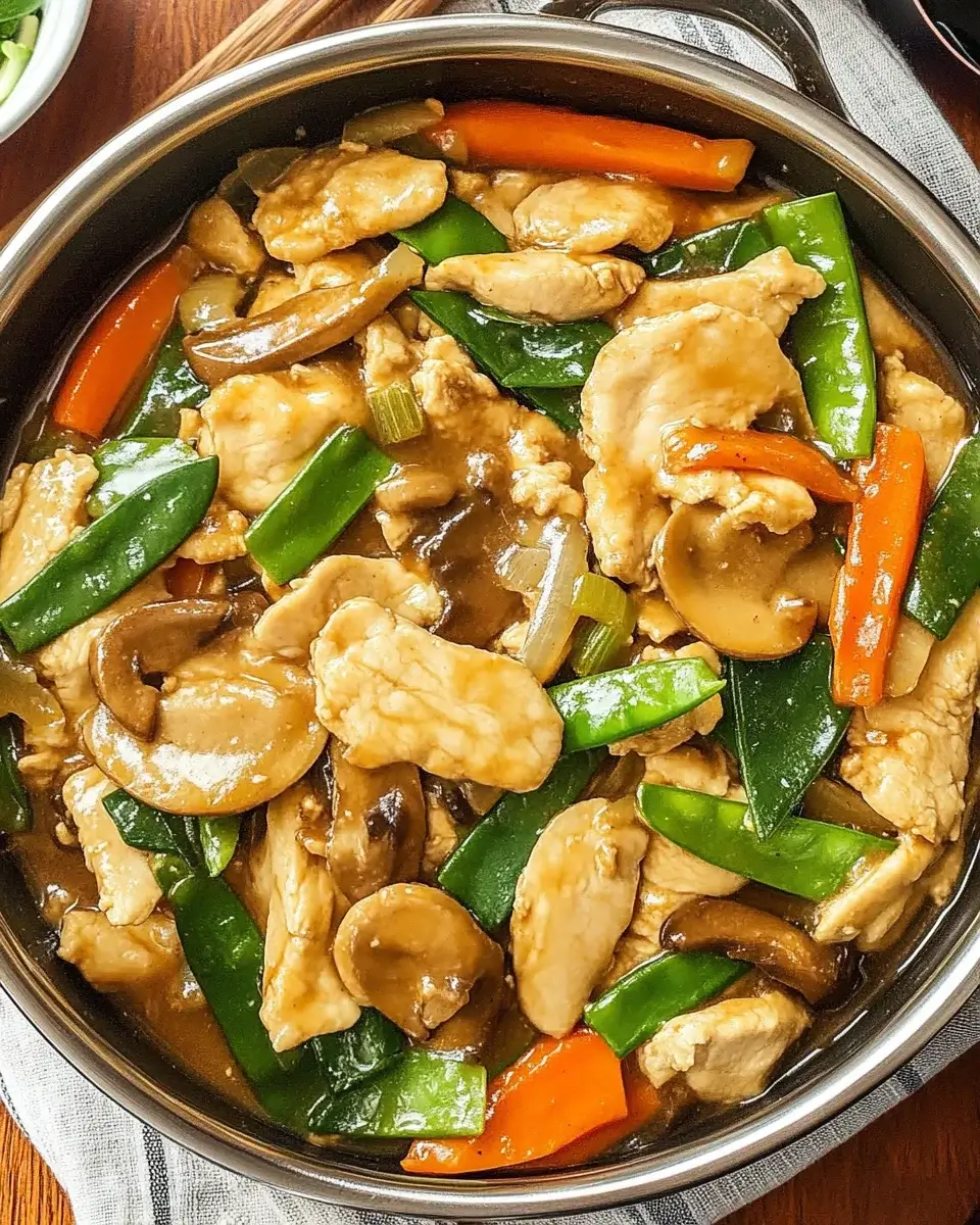 Moo Goo Gai Pan Chinese Stir Fry: Einfach selbst kochen!