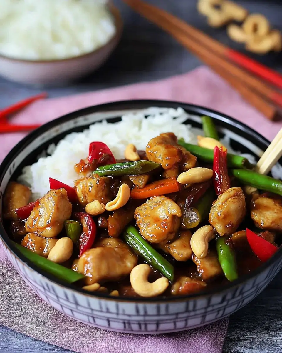 Thai Cashew Chicken: Ein köstliches Rezept entdecken!
