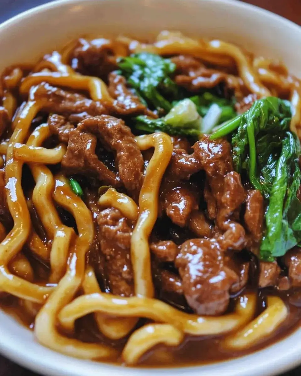 Black Pepper Beef Udon: Ein einfaches Rezept entdecken!
