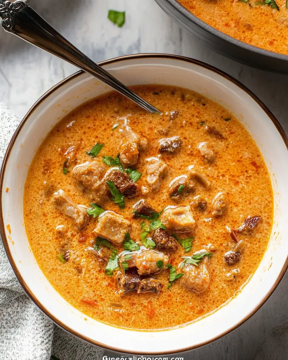 Creamy Cajun Chicken Soup: Ein Genuss für alle Sinne!