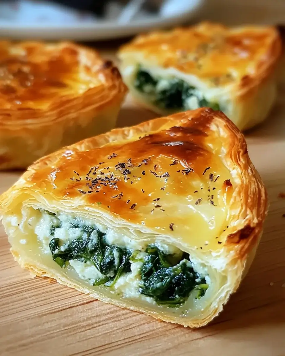 Spinach and Feta Stuffed Phyllo Tart: Unwiderstehliches Rezept!