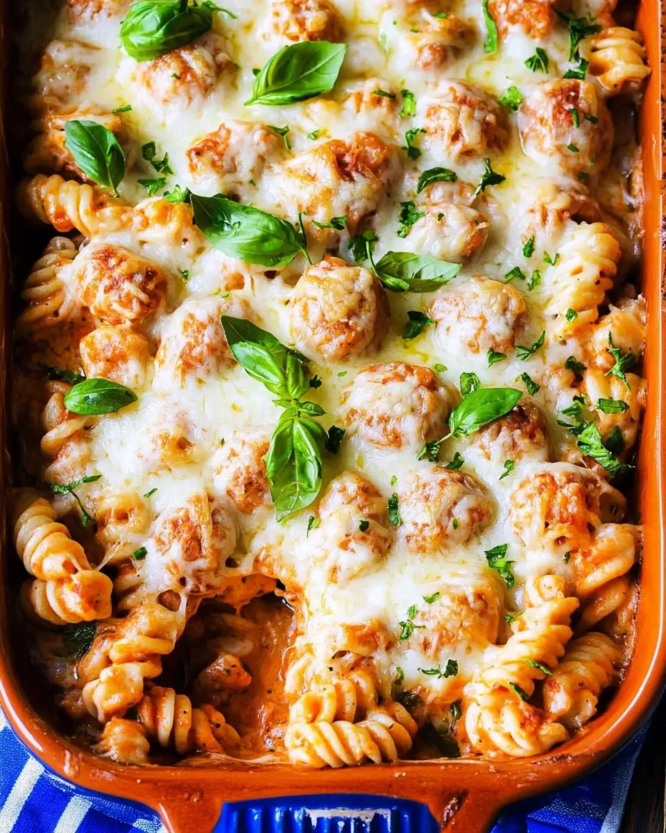 Dump-and-Bake Meatball Casserole: Einfach und lecker!