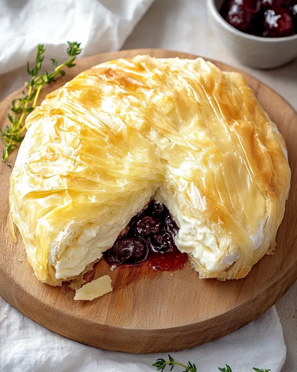 Baked Brie in Phyllo Dough: So gelingt das perfekte Rezept!