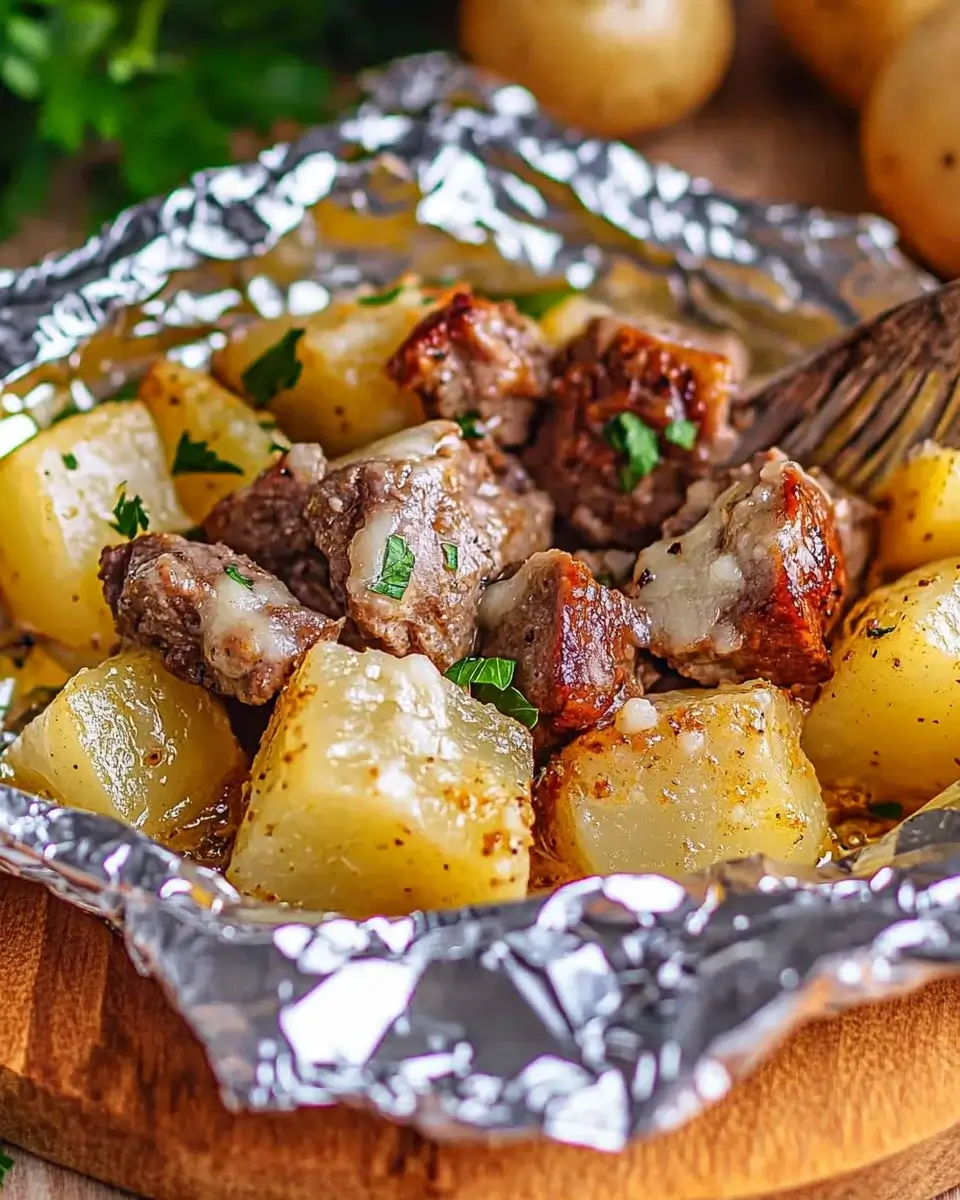 Hobo Foil Packets: Köstliche Kartoffel-Gemüse-Päckchen!