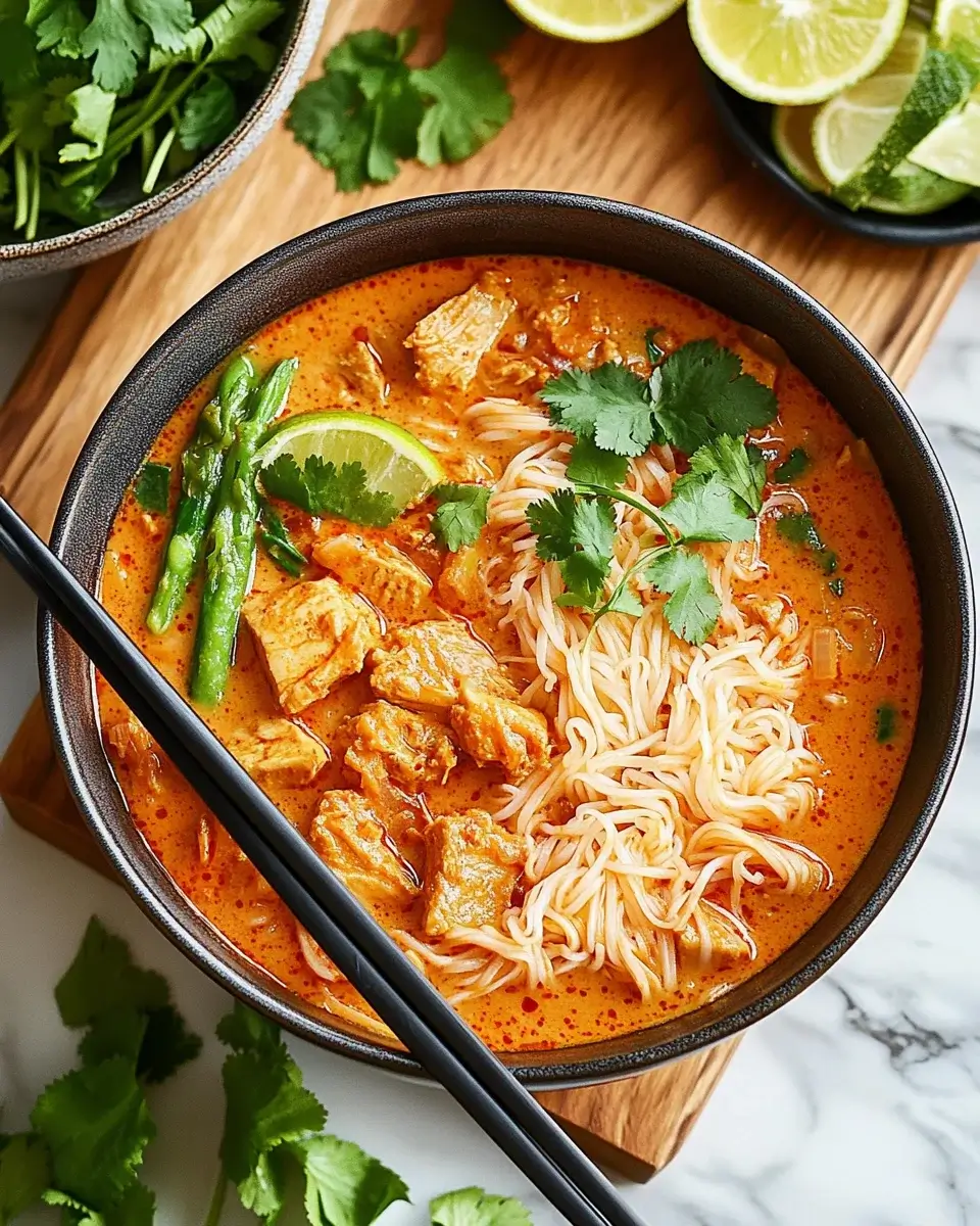 Thai Red Curry Noodle Soup: Entdecke das Rezept!