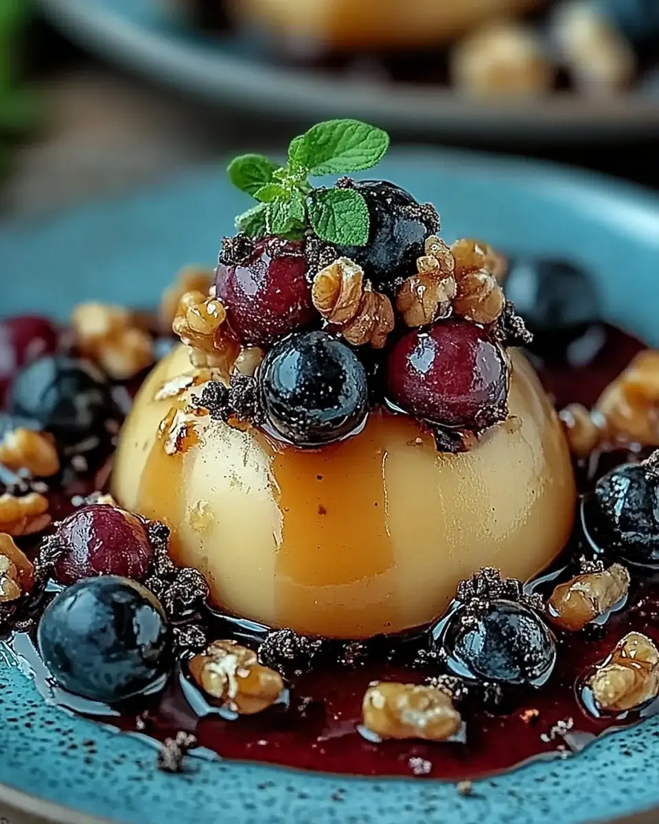 Baked Pears with Berries, Honey, Walnuts & Blue Cheese: Entdecke das perfekte Rezept!