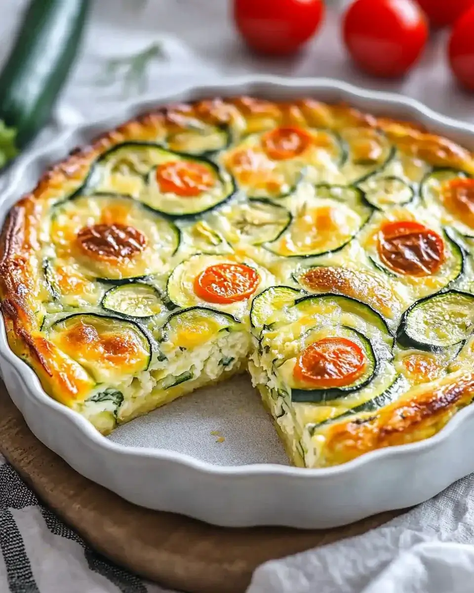Crustless Zucchini Quiche: Einfach und köstlich genießen!