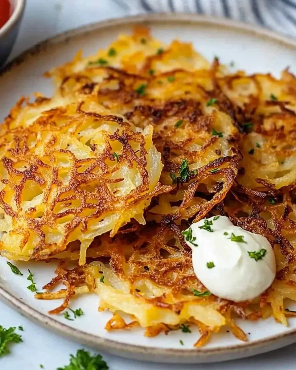 Air Fryer Hash Browns: Krosse Kartoffelrösti ganz einfach!