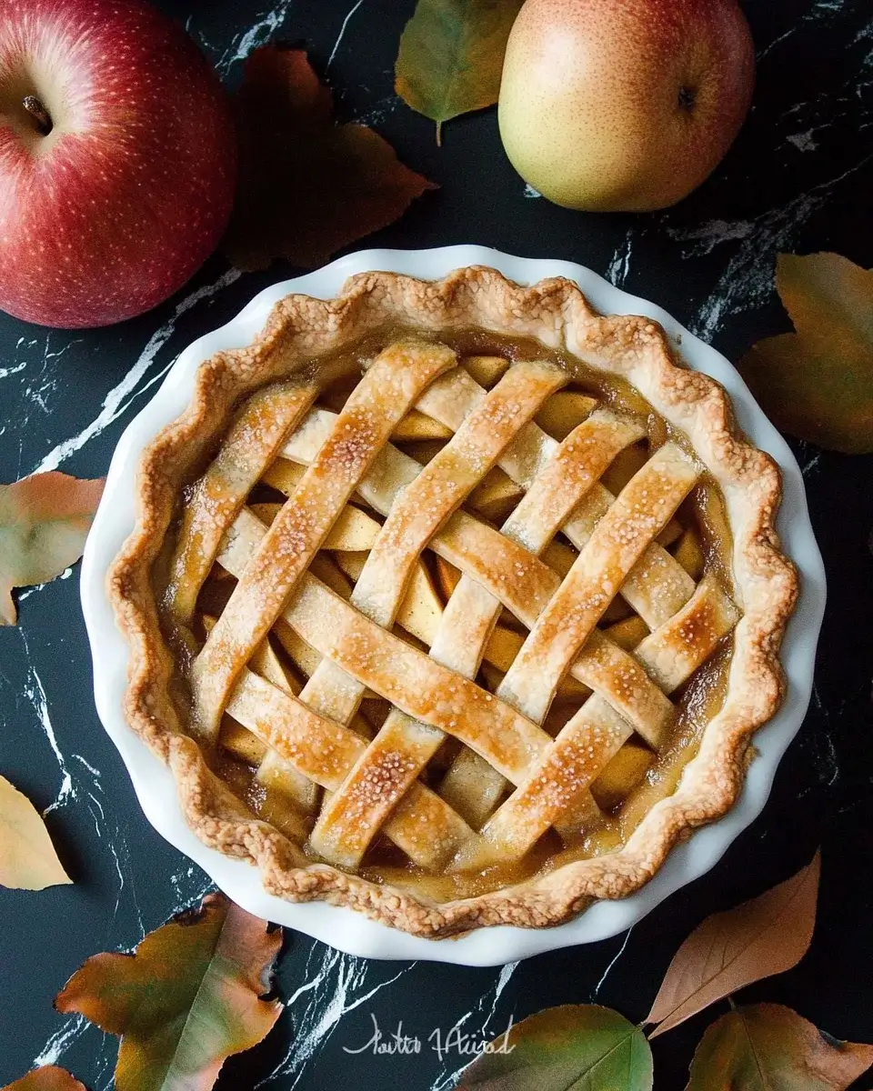 Maple Ginger Pear Pie: Ein unwiderstehliches Rezept!