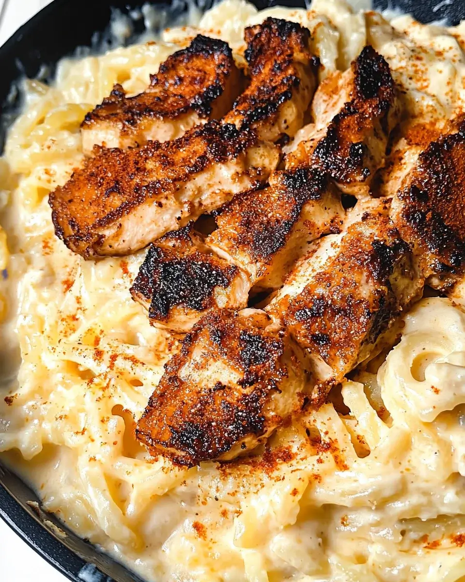 Blackened Cajun Chicken Alfredo: Ein Genuss für Feinschmecker!