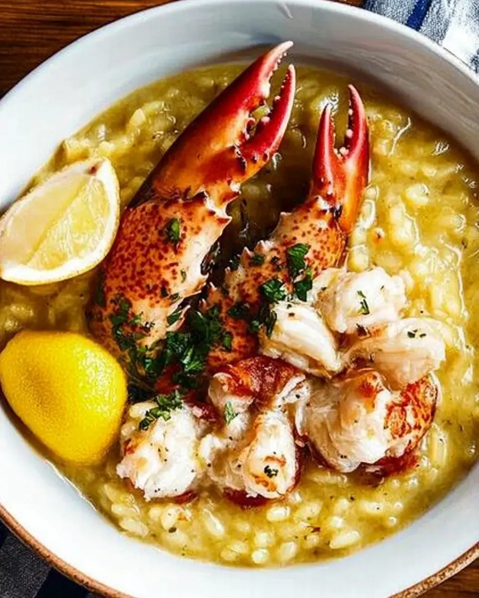 Lemon Butter Lobster Risotto: Ein himmlisches Rezept entdecken!