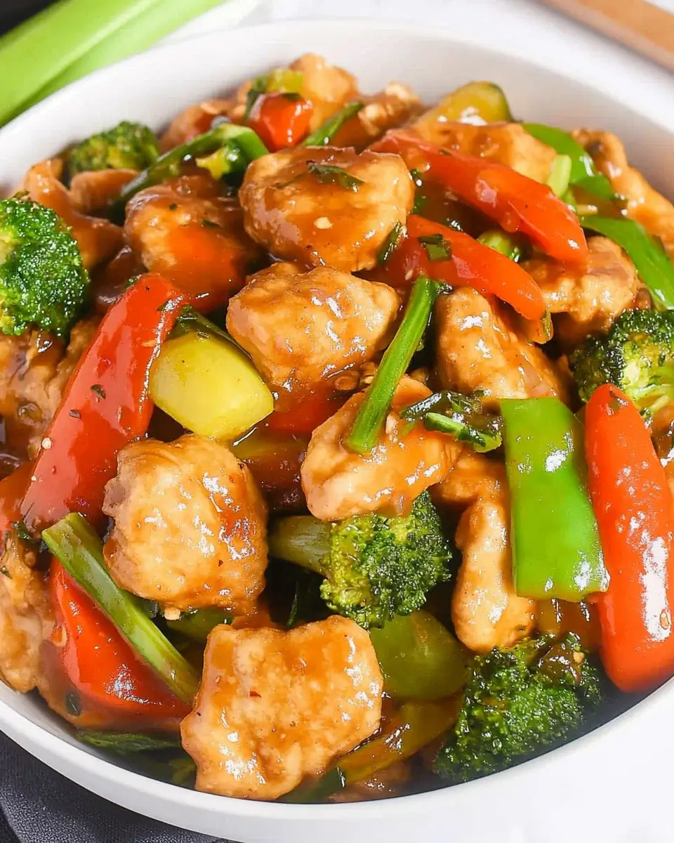 Hähnchen mit buntem Gemüse: So gelingt das einfache Rezept!