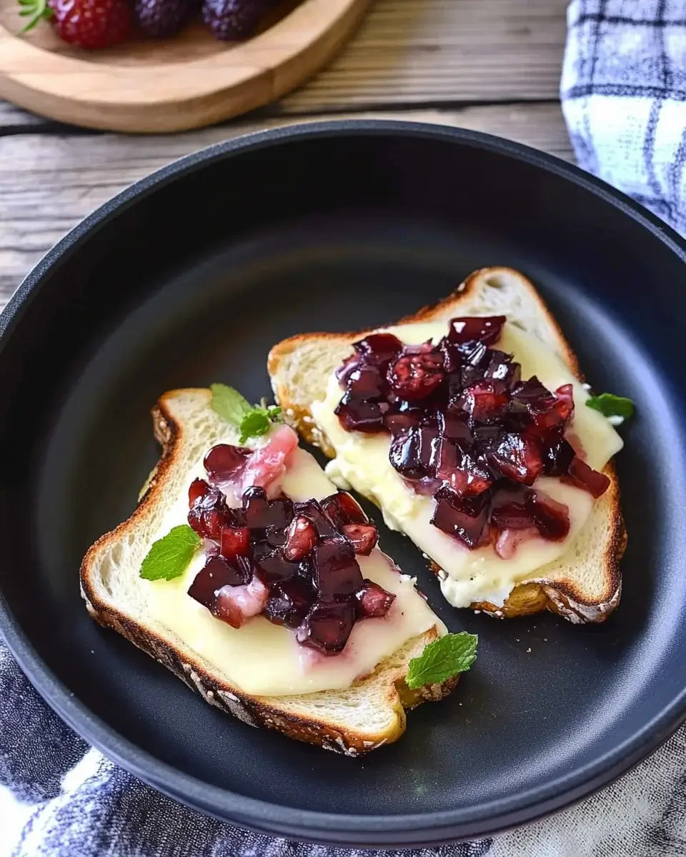 Blackberry Bacon Grilled Cheese – So gelingt der Genuss!