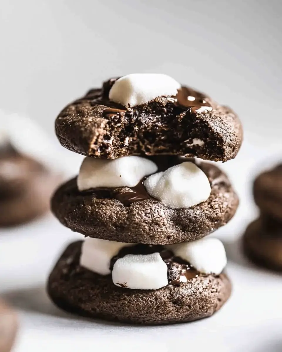 Double Chocolate Marshmallow Cookies: So gelingen sie perfekt!