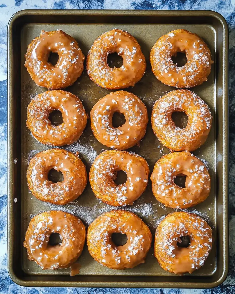 Baked Pumpkin Donuts with Maple Glaze: So gelingt’s!