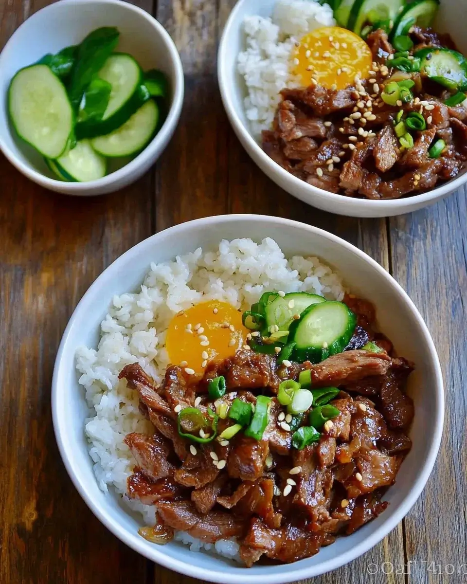 Beef Bulgogi Bowls: Ein köstliches Rezept entdecken!