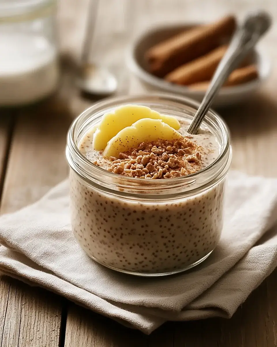 Vanilla Chia Pudding with Cinnamon: Gesunde Rezept-Idee!