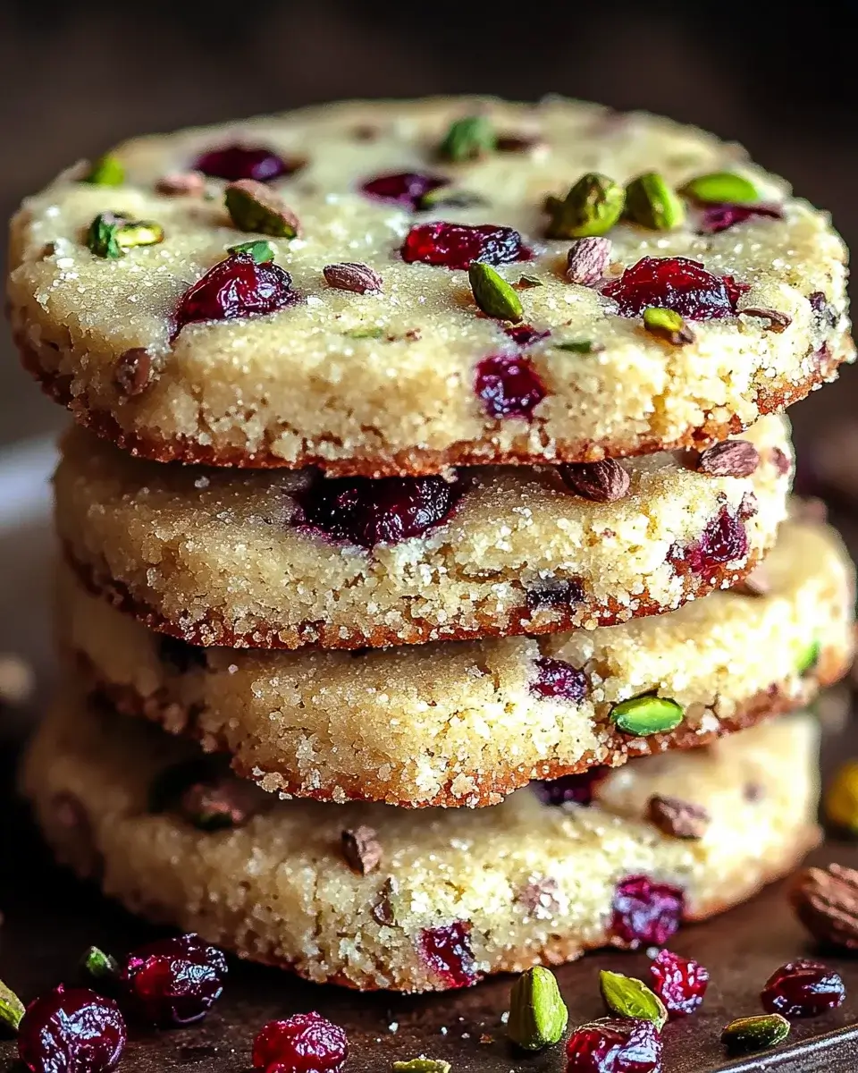 Cranberry Pistachio Shortbread Cookie: Einfache Anleitung!