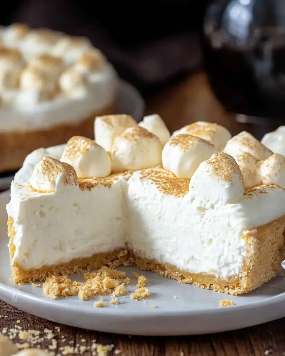 Marshmallow Whip Cheesecake: Himmlisch lecker genießen!
