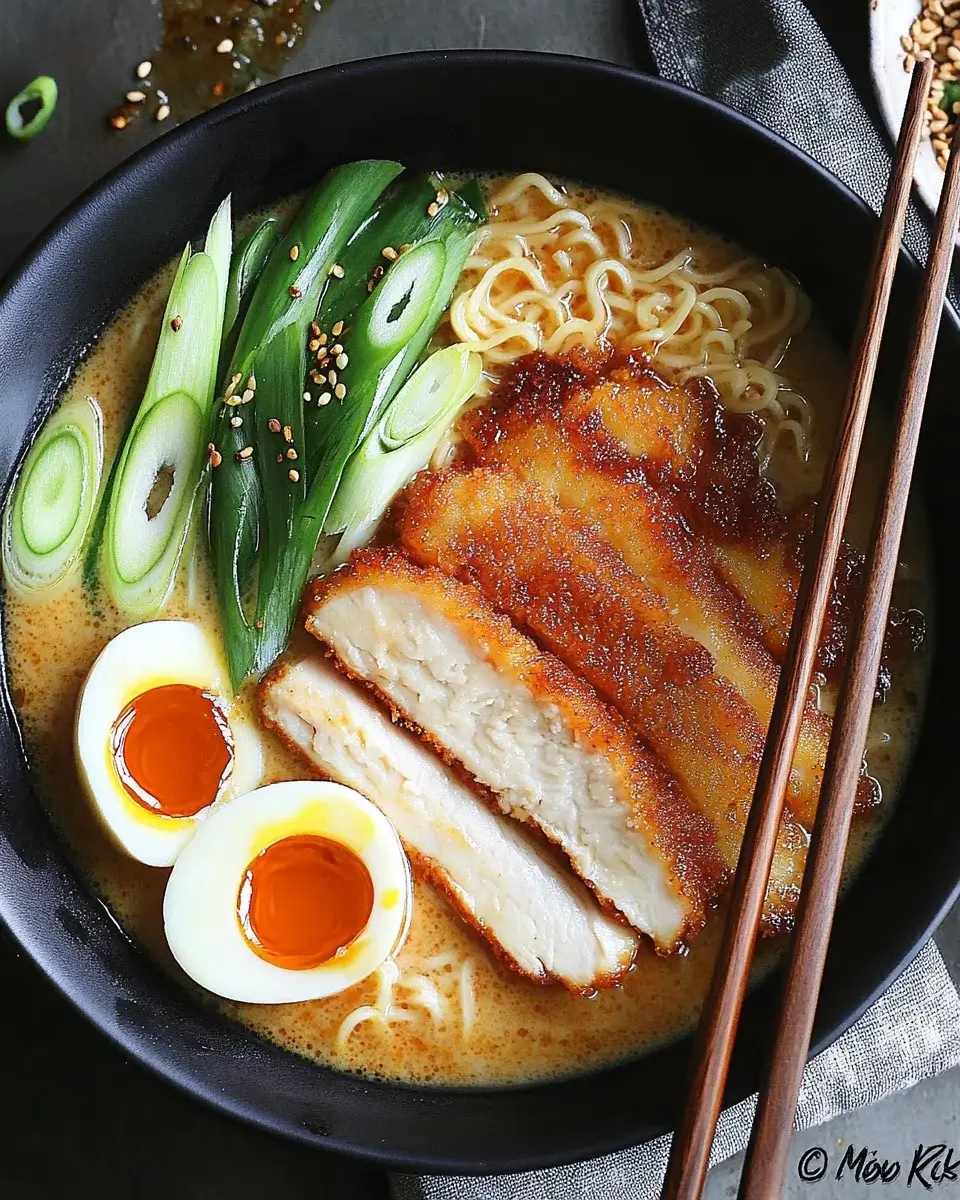 Miso Ramen mit Chicken Katsu: So gelingt das Rezept!