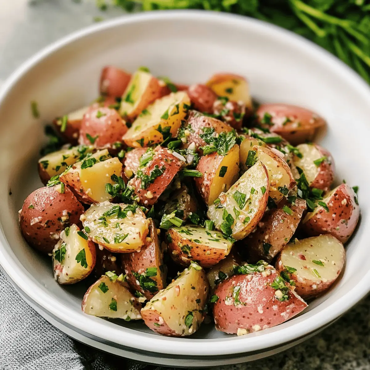 Italienischer Kartoffelsalat ohne Mayo