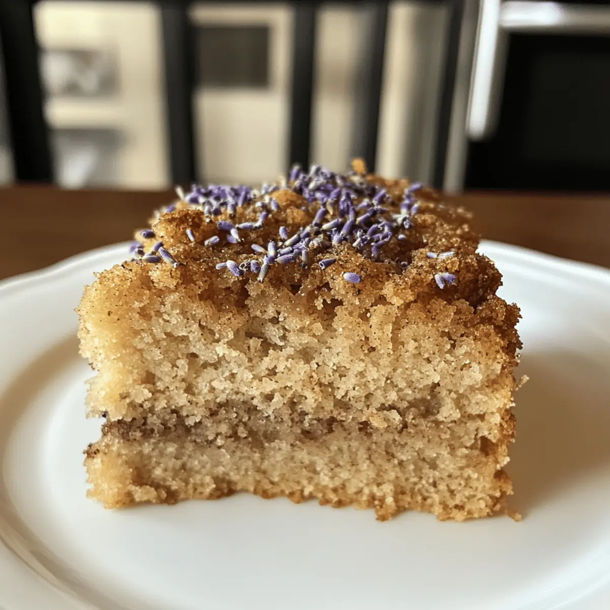 Lavendel-Honig-Kaffeekuchen für wohltuende Auszeit